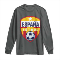 Espana Spain Soccer Football Fan Spanish Flag Long Sleeve Shirt