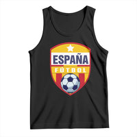 Espana Spain Soccer Football Fan Spanish Flag Tank Top