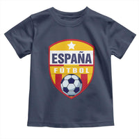 Espana Spain Soccer Football Fan Spanish Flag Toddler T Shirt