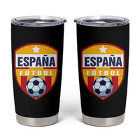 Espana Spain Soccer Football Fan Spanish Flag Tumbler Cup