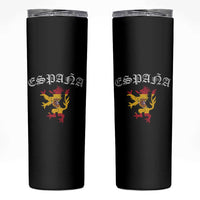 Espana Spain Lion Spanish Flag Spaniard Pride Skinny Tumbler