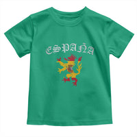 Espana Spain Lion Spanish Flag Spaniard Pride Toddler T Shirt