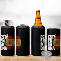 It's in My DNA Espana Spain Spanish Flag Pride 4 in 1 Can Cooler Tumbler