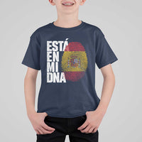 It's in My DNA Espana Spain Spanish Flag Pride T Shirt For Kid