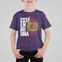 It's in My DNA Espana Spain Spanish Flag Pride T Shirt For Kid