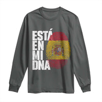It's in My DNA Espana Spain Spanish Flag Pride Long Sleeve Shirt