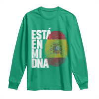 It's in My DNA Espana Spain Spanish Flag Pride Long Sleeve Shirt