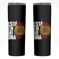 It's in My DNA Espana Spain Spanish Flag Pride Skinny Tumbler