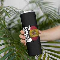 It's in My DNA Espana Spain Spanish Flag Pride Skinny Tumbler
