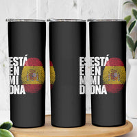 It's in My DNA Espana Spain Spanish Flag Pride Skinny Tumbler