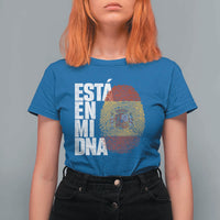 It's in My DNA Espana Spain Spanish Flag Pride T Shirt For Women