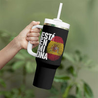 It's in My DNA Espana Spain Spanish Flag Pride Tumbler With Handle