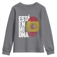 It's in My DNA Espana Spain Spanish Flag Pride Youth Sweatshirt