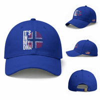 It's in My DNA Norway Norwegian Flag Pride Baseball Cap