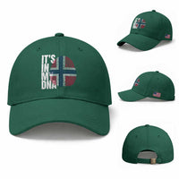 It's in My DNA Norway Norwegian Flag Pride Baseball Cap
