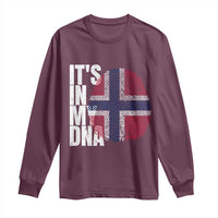 It's in My DNA Norway Norwegian Flag Pride Long Sleeve Shirt
