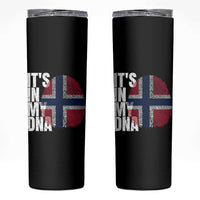 It's in My DNA Norway Norwegian Flag Pride Skinny Tumbler