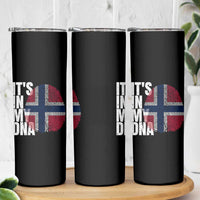 It's in My DNA Norway Norwegian Flag Pride Skinny Tumbler