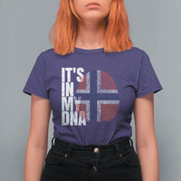 It's in My DNA Norway Norwegian Flag Pride T Shirt For Women