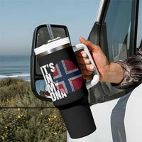 It's in My DNA Norway Norwegian Flag Pride Tumbler With Handle