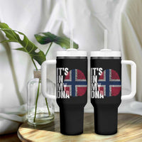 It's in My DNA Norway Norwegian Flag Pride Tumbler With Handle