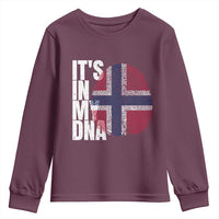 It's in My DNA Norway Norwegian Flag Pride Youth Sweatshirt