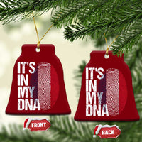 It's in My DNA France French Flag Ceramic Ornament