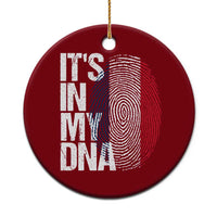 It's in My DNA France French Flag Ceramic Ornament