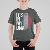 It's in My DNA France French Flag T Shirt For Kid