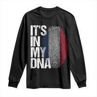It's in My DNA France French Flag Long Sleeve Shirt