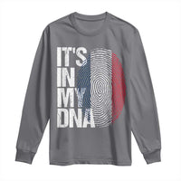 It's in My DNA France French Flag Long Sleeve Shirt