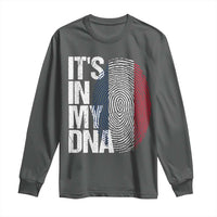 It's in My DNA France French Flag Long Sleeve Shirt