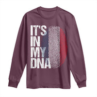 It's in My DNA France French Flag Long Sleeve Shirt