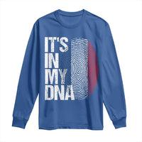 It's in My DNA France French Flag Long Sleeve Shirt