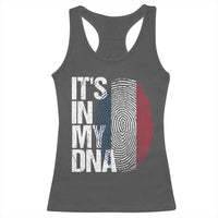 It's in My DNA France French Flag Racerback Tank Top