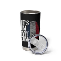 It's in My DNA France French Flag Tumbler Cup