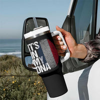It's in My DNA France French Flag Tumbler With Handle