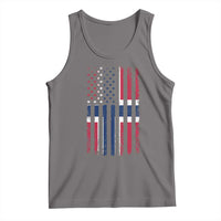 Norwegian Roots Half American Flag USA Norway Pride Tank Top