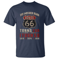 Highway 66 Turn 100 I Turn 50 T Shirt Vintage 1976 Road Sign 50 Year Old Gift 2026