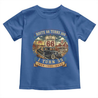 Route Highway 66 Turns 100 I Turn 35 Toddler T Shirt Vintage 1991 Road Sign Antique Car Lover 35th Birthday Gift