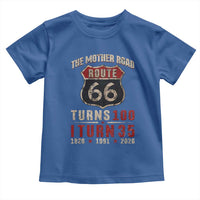 Route Highway 66 Turns 100 I Turn 35 Toddler T Shirt Vintage 1991 Road Sign 35th Birthday Gift