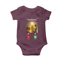 Funny Santa Jesus Video Call Baby Onesie - Wonder Print Shop