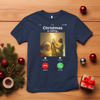 Funny Santa Jesus Video Call T Shirt - Wonder Print Shop