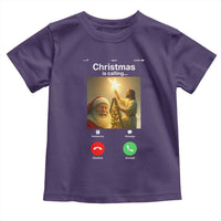 Funny Santa Jesus Video Call Toddler T Shirt - Wonder Print Shop
