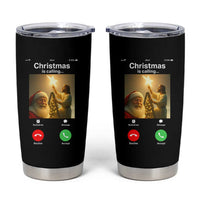 Funny Santa Jesus Video Call Tumbler Cup - Wonder Print Shop