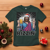 Jesus Christmas T Shirt Funny Drinking Beer Xmas Holiday - Wonder Print Shop