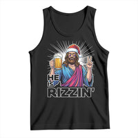 Jesus Christmas Tank Top Funny Drinking Beer Xmas Holiday - Wonder Print Shop