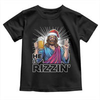 Jesus Christmas Toddler T Shirt Funny Drinking Beer Xmas Holiday - Wonder Print Shop