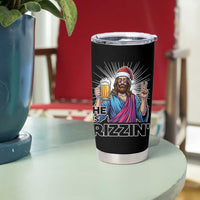 Jesus Christmas Tumbler Cup Funny Drinking Beer Xmas Holiday - Wonder Print Shop