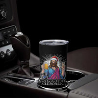 Jesus Christmas Tumbler Cup Funny Drinking Beer Xmas Holiday - Wonder Print Shop
